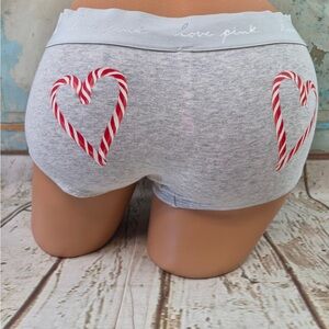 🍑5/$40 VS PINK Shortie Christmas Panty L